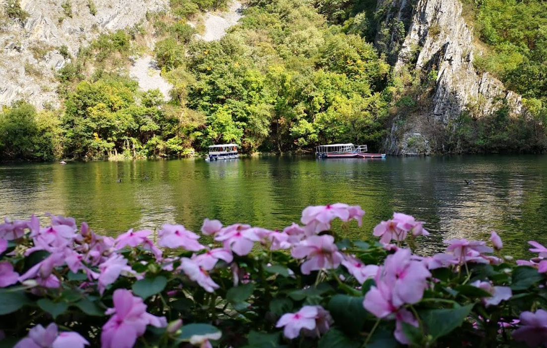 View Matka Canyon, North Macedonia by Ashleigh Campbell
