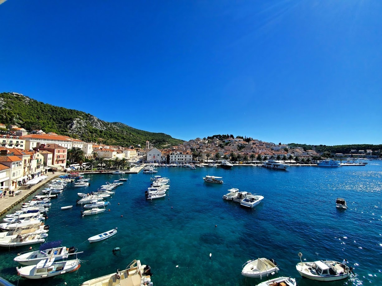 View Hvar Port, Croatia by Ashleigh Campbell