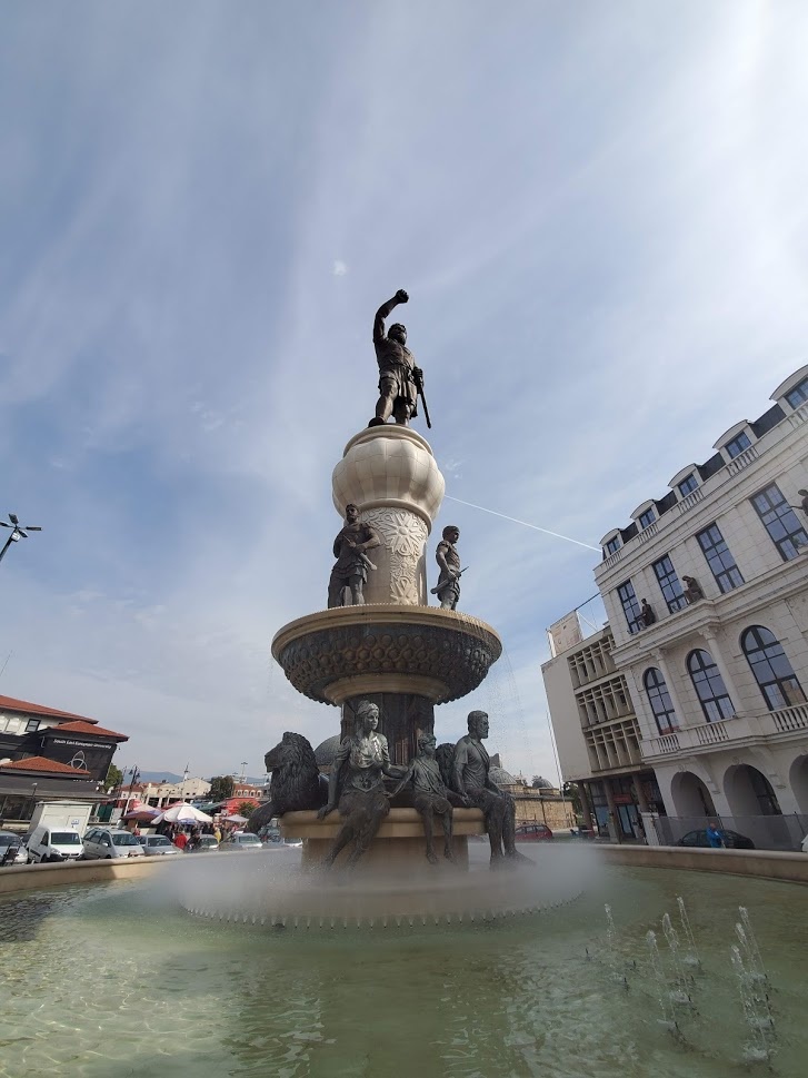 View Skopje, North Macedonia by Ashleigh Campbell