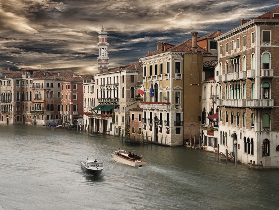 View Canal Grande by Spyros Mouzakitis