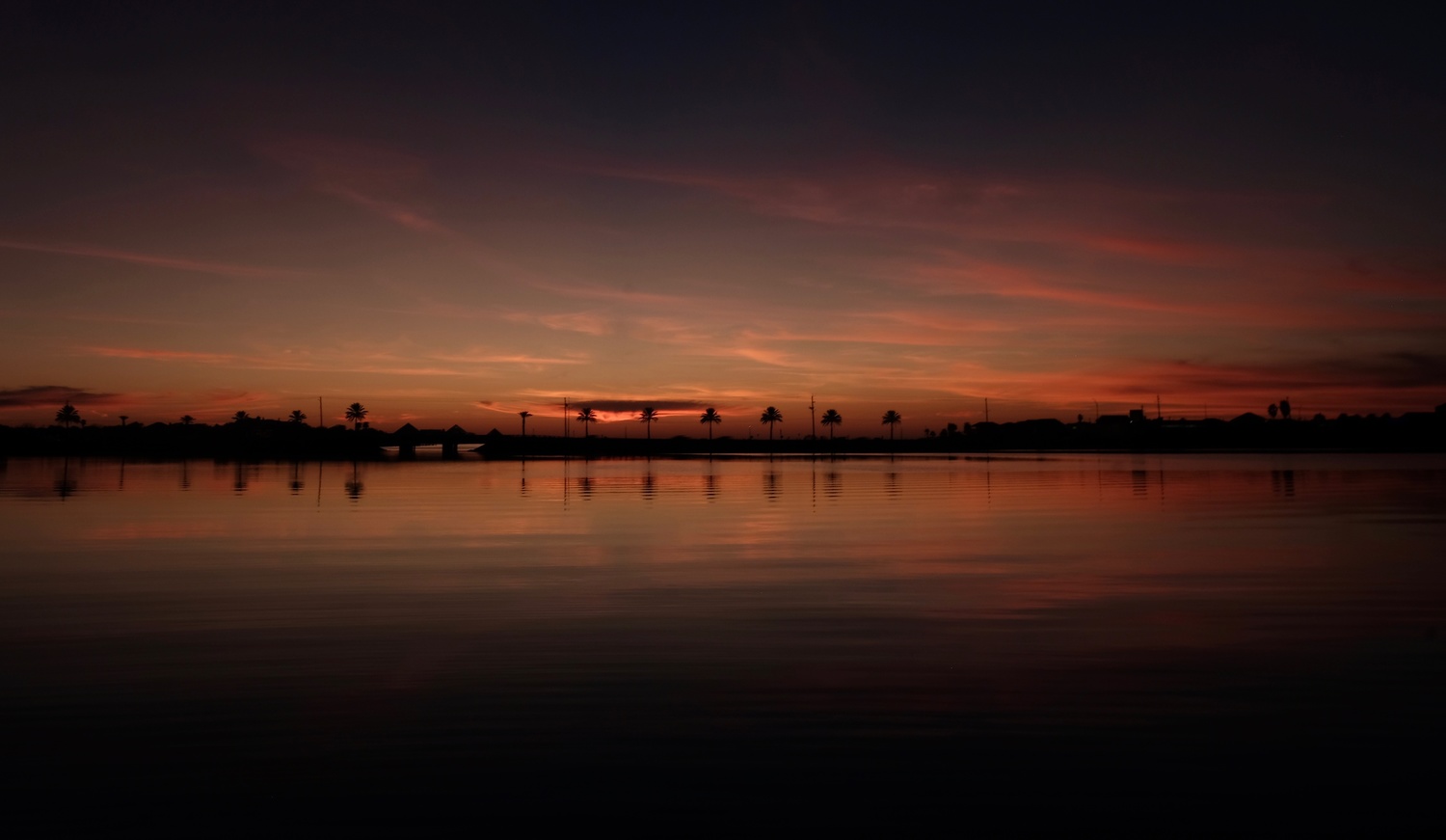 View Galveston Sunset by Maryam Hiradfar