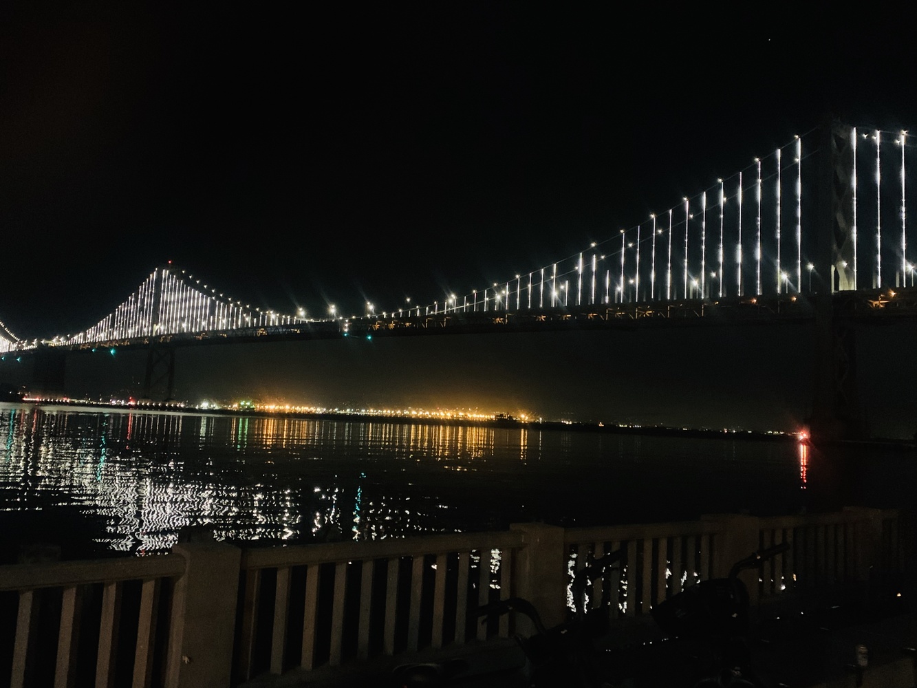 View New Bay Bridge by Tiffany Gradin