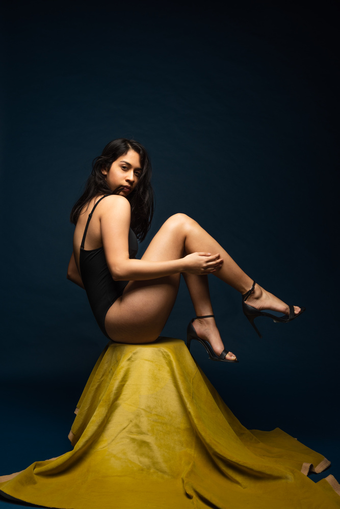 View Portrait of a dancer by Krishna Aditya T