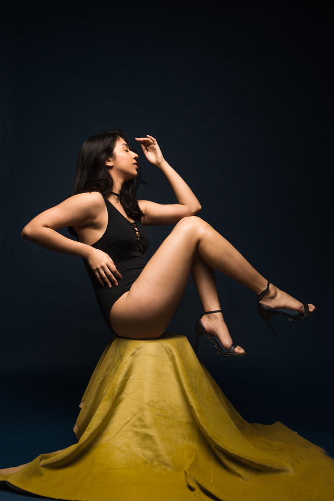 View Portrait of a dancer by Krishna Aditya T