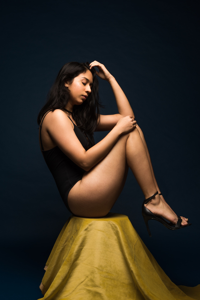 View Portrait of a dancer by Krishna Aditya T