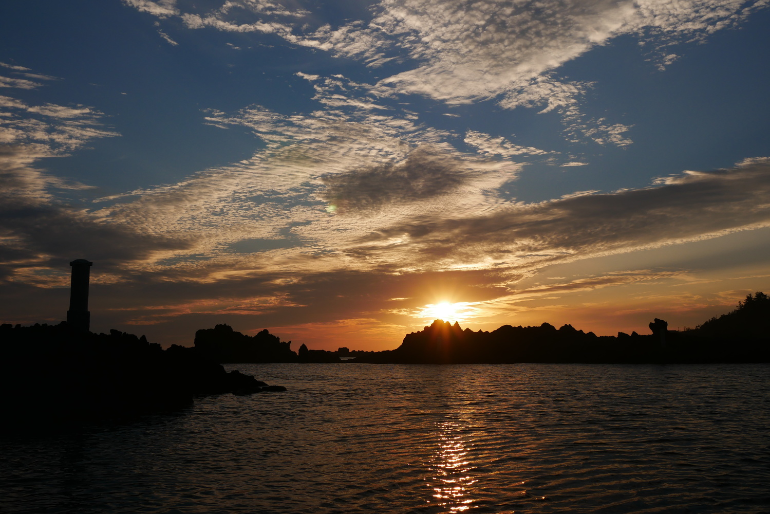 View An evening on the sea by Yingtong Quek