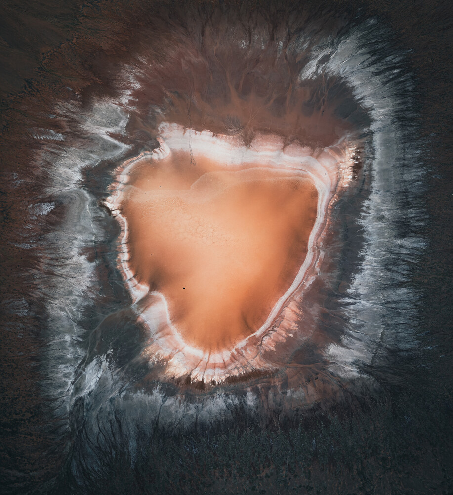 View Volcanic Salt by Brian Robinson