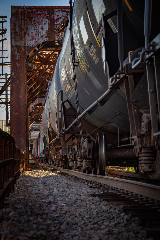 View Northbound Train by Marcus Lowe