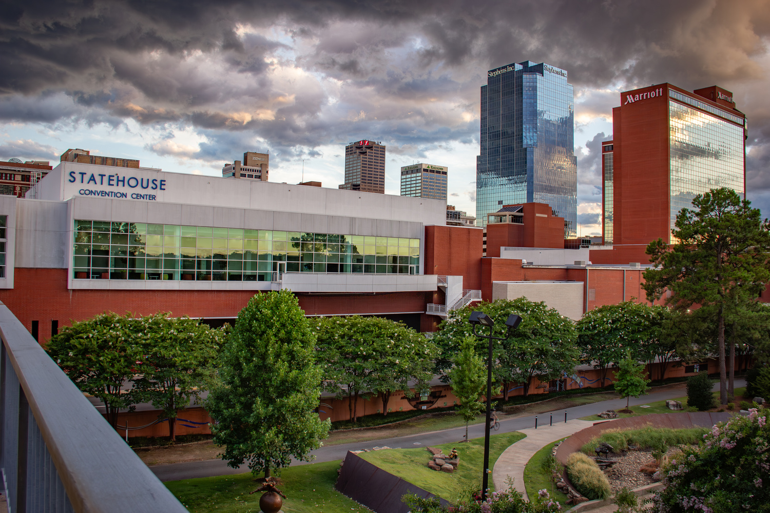 View Little Rock Storm Approaches by Marcus Lowe