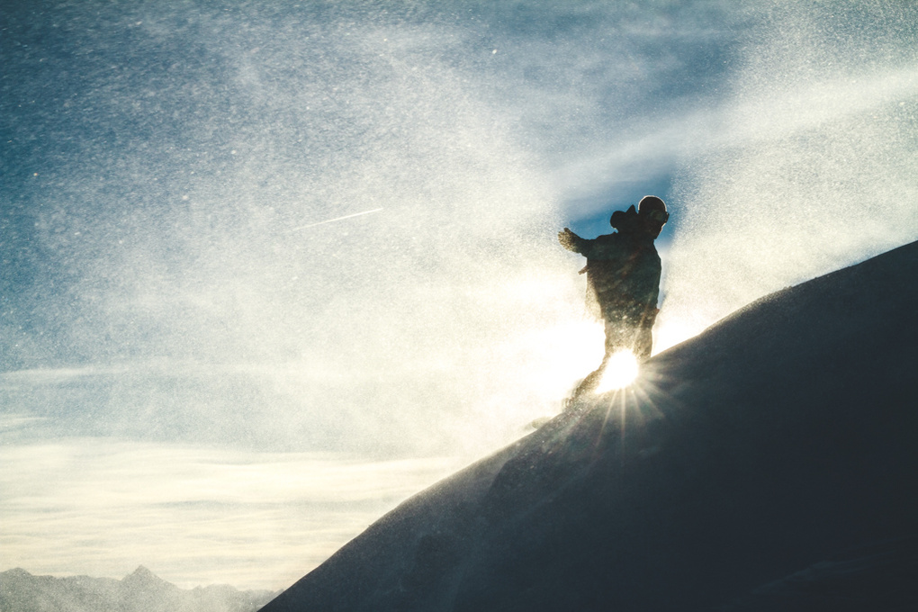 View Windy Laax #2 by Anthony Brown