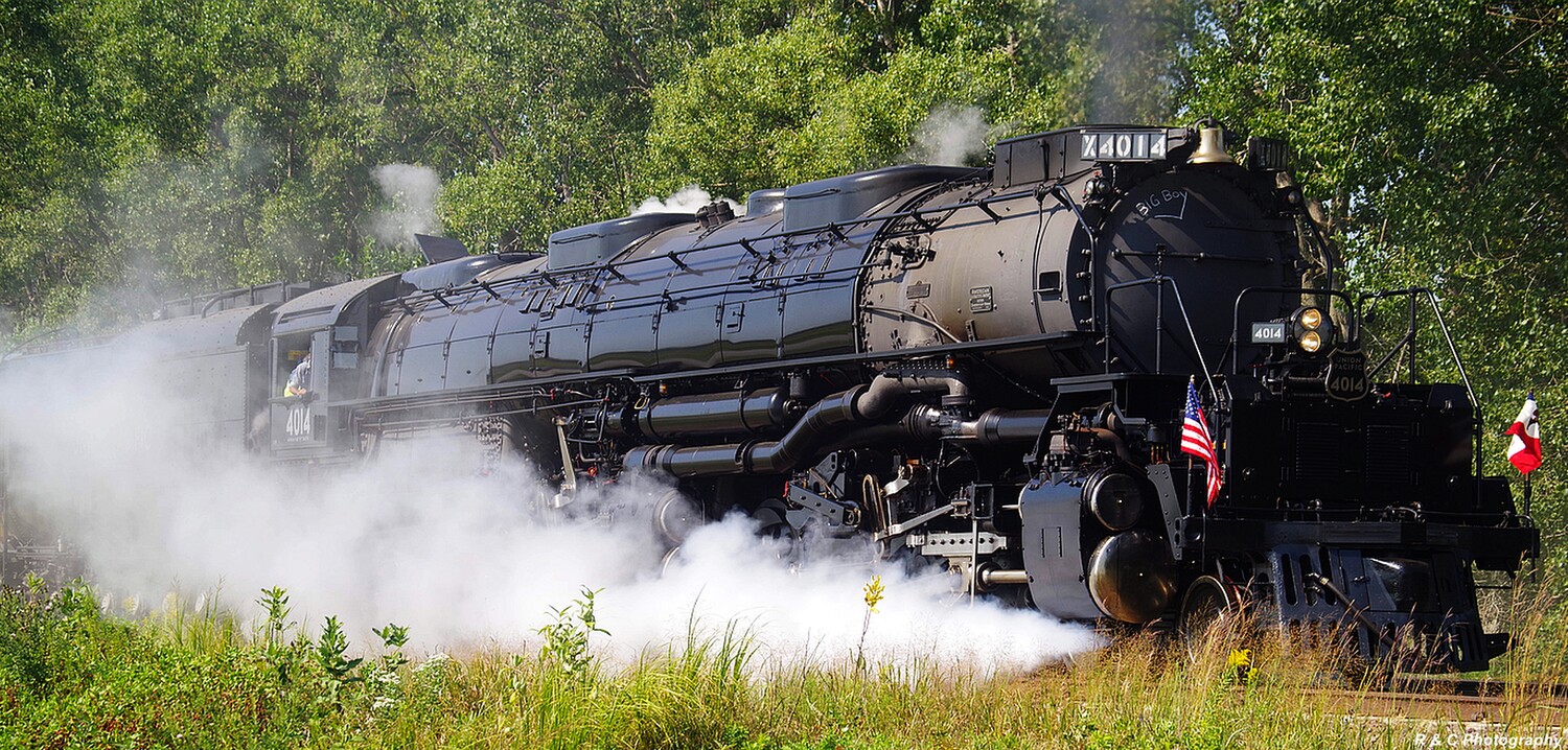 View Big Boy Restart Near Woodbine Iowa 7475 by Rick Jones