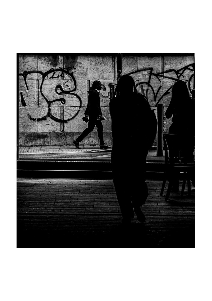 View Street Silouhette by Rob Ousley