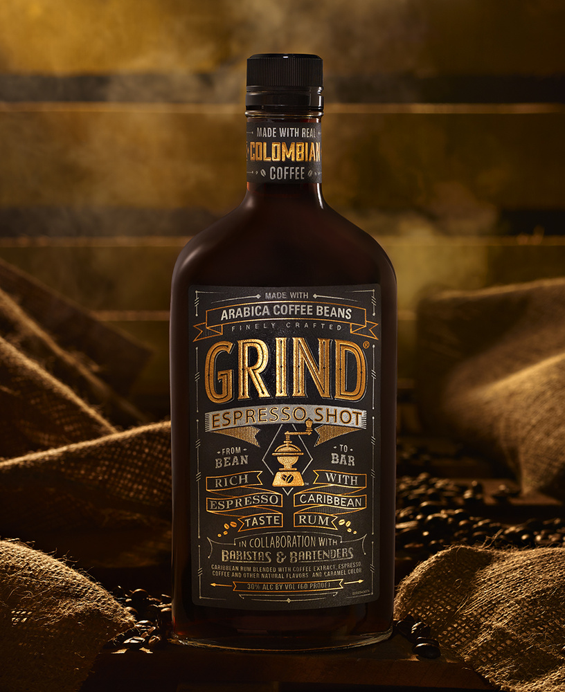 beverage shot of grind espresso drink photo by brian kaldorf Brian