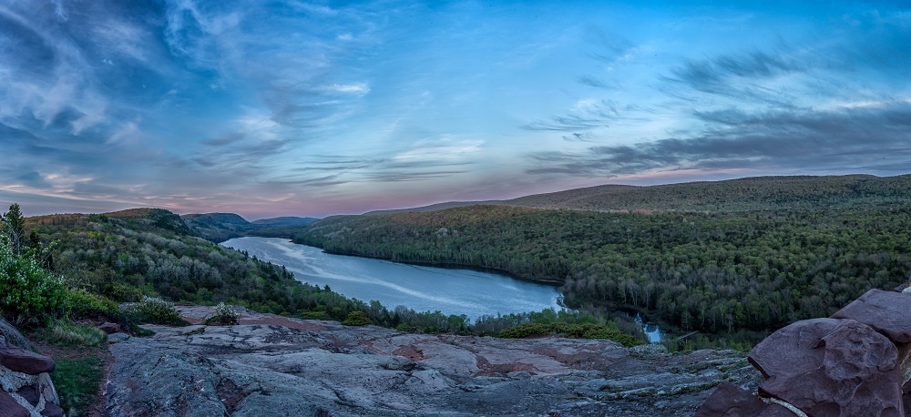 View lake of the clouds by norman tesch