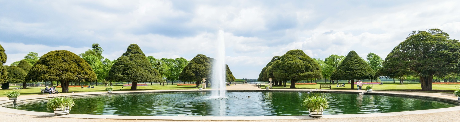 View Hampton Court by Tony Walter
