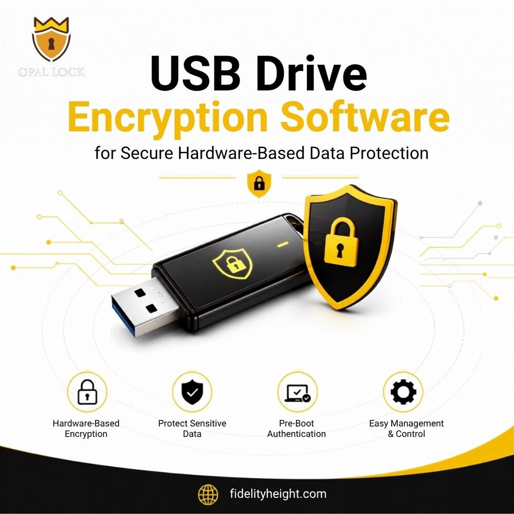 View USB Drive Encryption Software for Secure Hardware-Based Data Protection by Fidelity Height