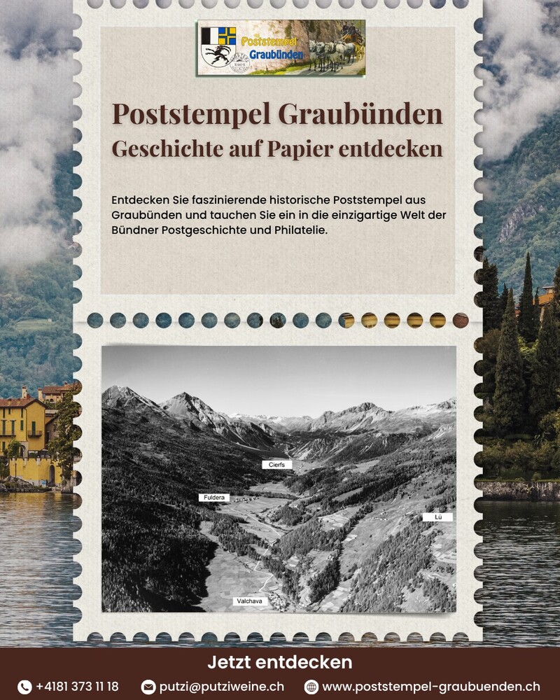View Poststempel Graubünden Geschichte auf Papier entdecken by Poststempel Graubuenden