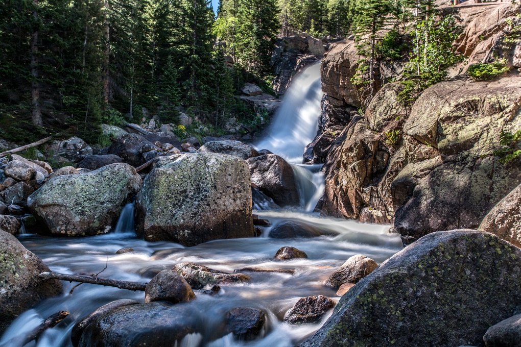 View Alberta Falls by Mark Crunk