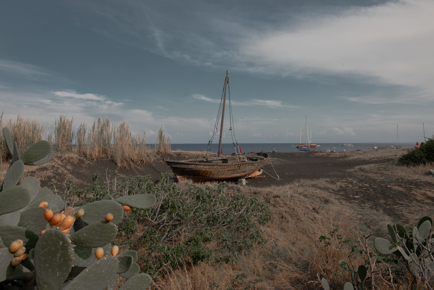 View isola di stromboli by Oksana Kemp
