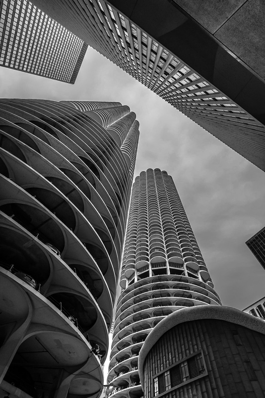 View Marina towers by Patrice Bilesimo