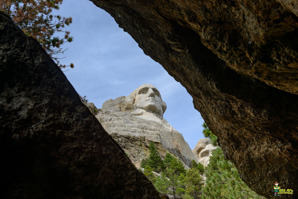 View Through the Crack by Allan Johnson