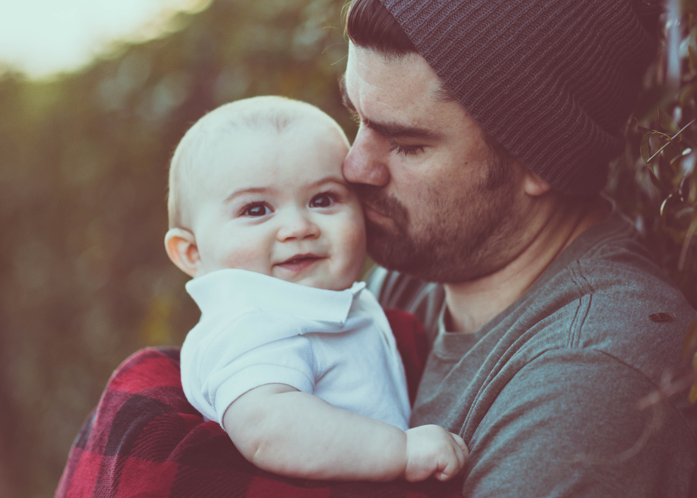 View Gunner and Dad by Travers Bell
