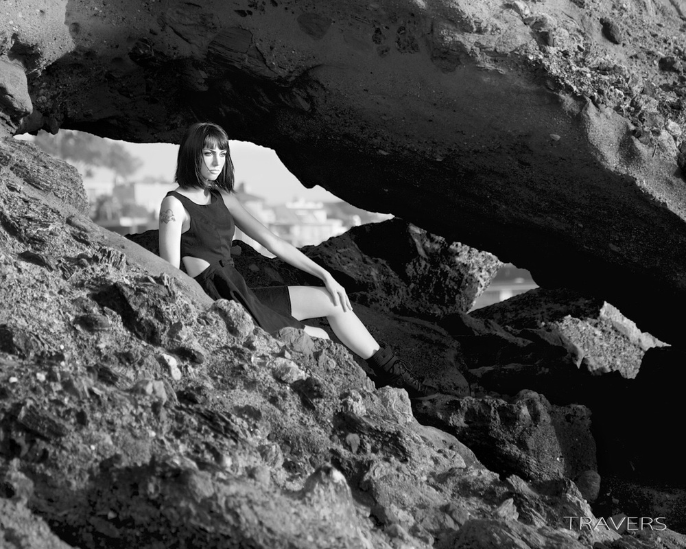 View On The Rocks by Travers Bell