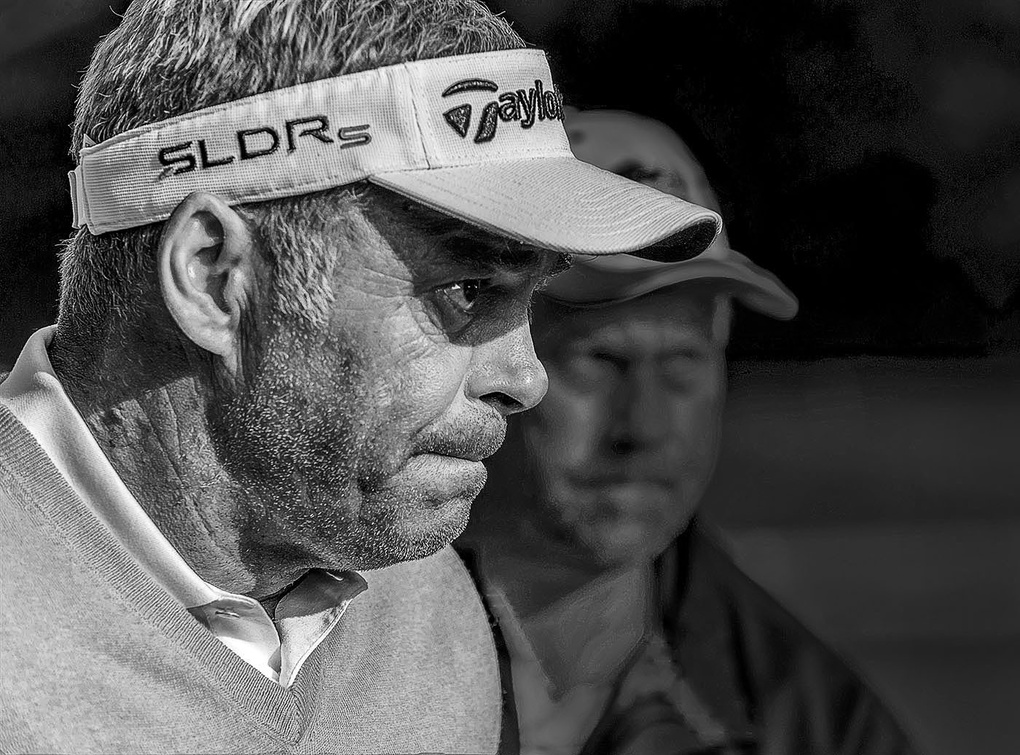View Darren Clarke and Caddy by Mark Davies