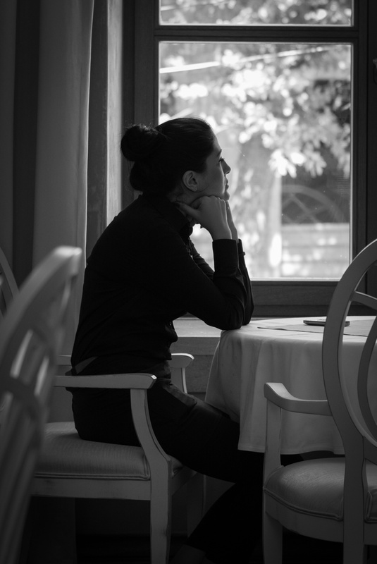 View Waitress at the free time by Yervand Papazyan