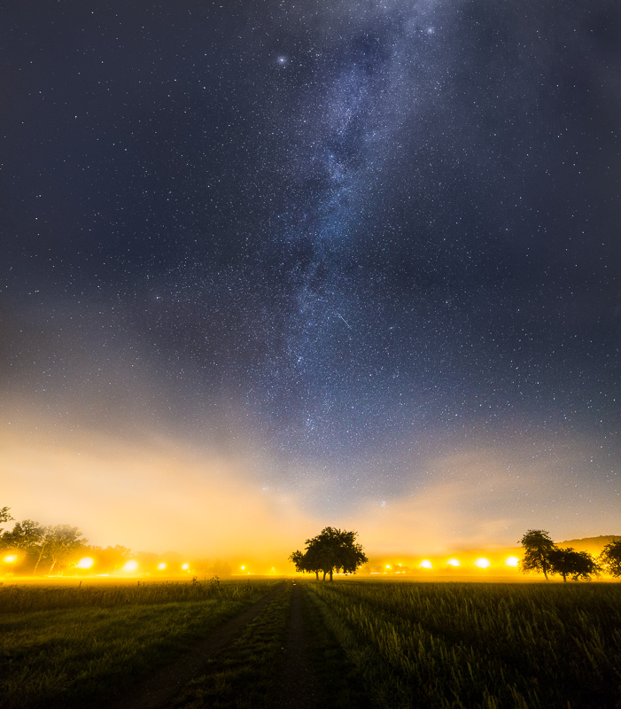View Milkyway meets fog by Pierre Bo
