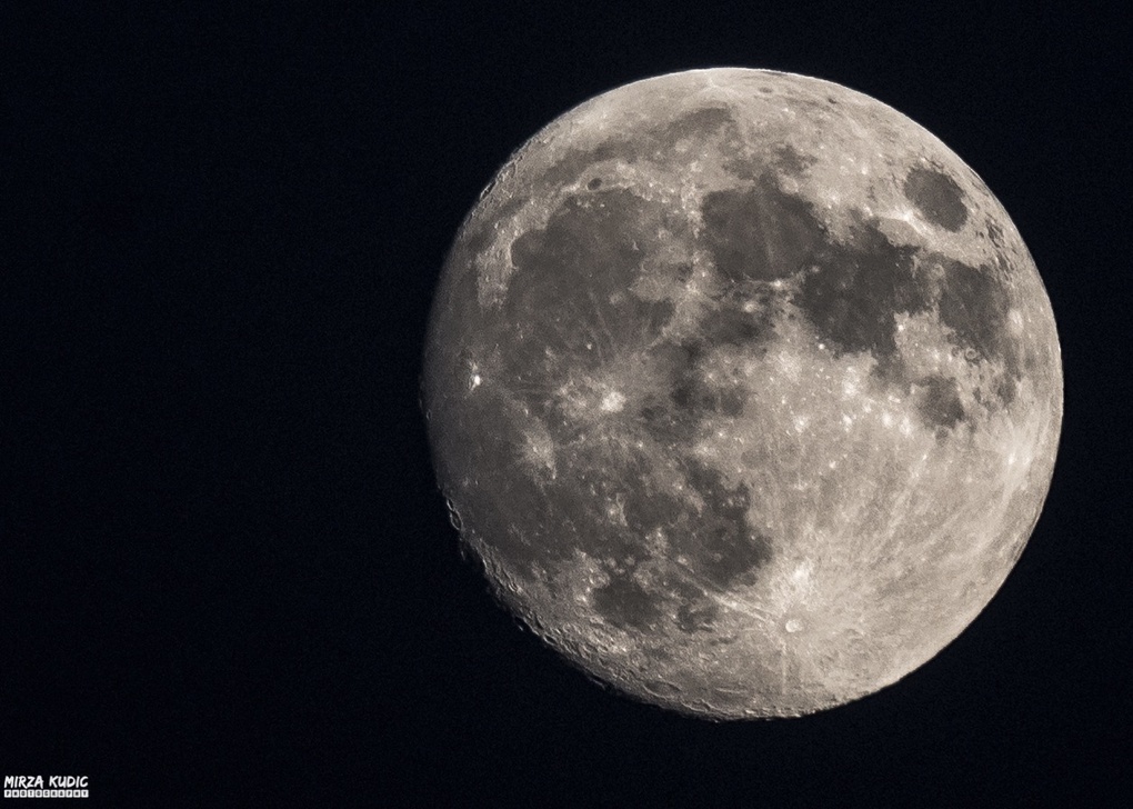 View Full moon by Mirza Kudic