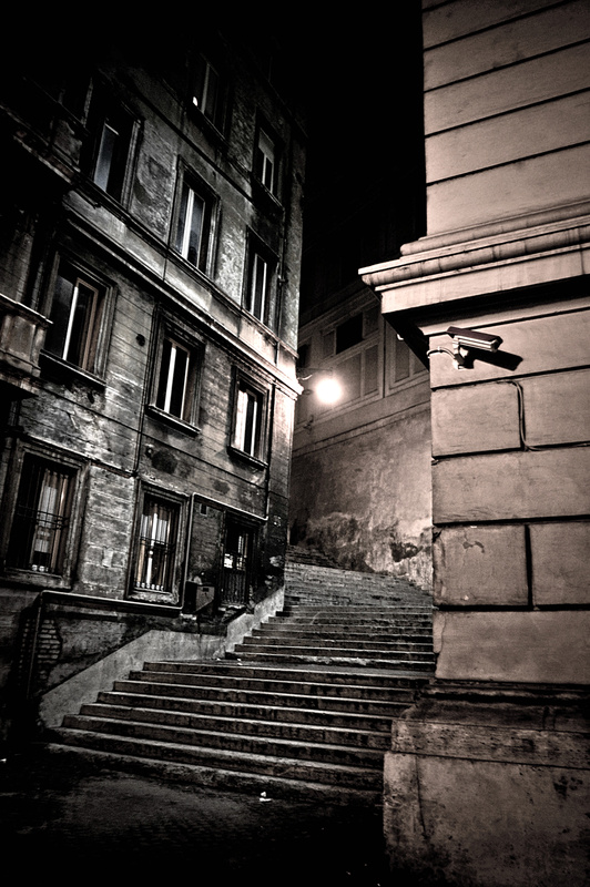 View Alley in Rome by Wille Nyyssönen
