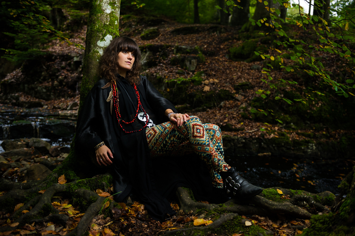 View Sandra in the forest by Robert Qvist