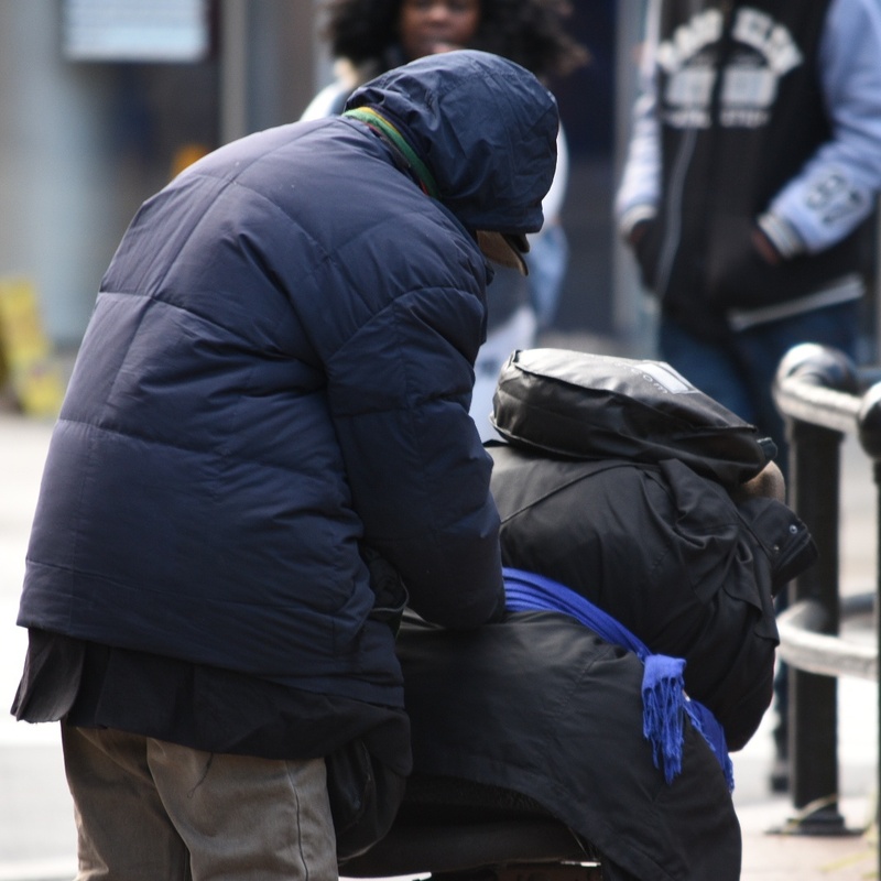 View Homeless Struggle by William Rosario