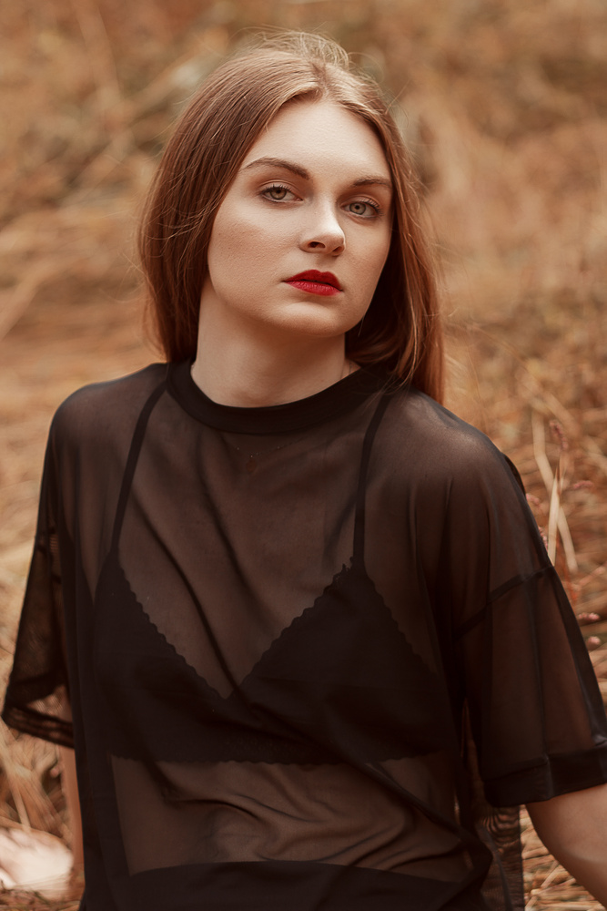 View Red Lips & Golden Light by Sohail Chouhan