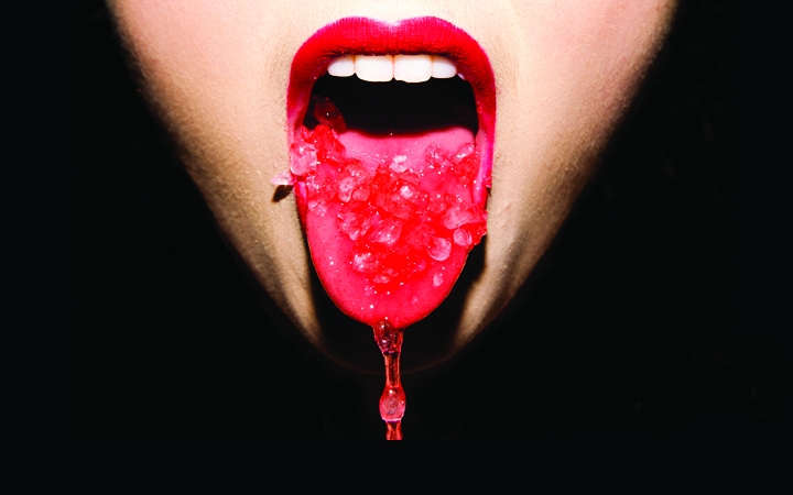 A Glimpse at Tyler Shields' "Mouthful" Photo Exhibit