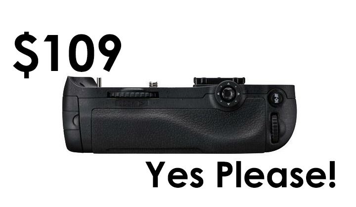 The First Knockoff D800 MB-D12 Grip Has Arrived