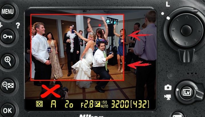 How Cropping In Camera Can Improve Your Wedding Photography