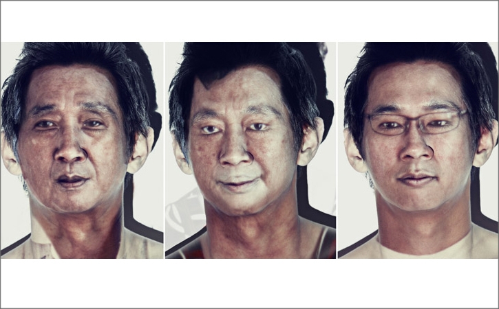 Creative Projector Portraits