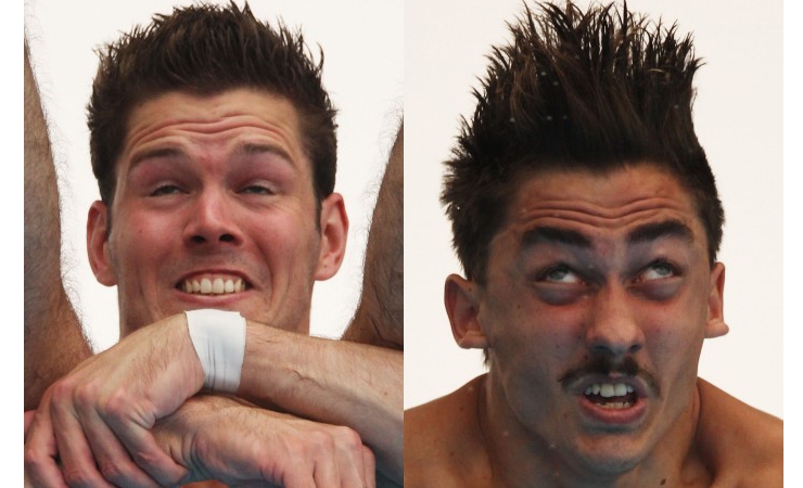 Fantastically Funny Photos Of Divers Mid Air