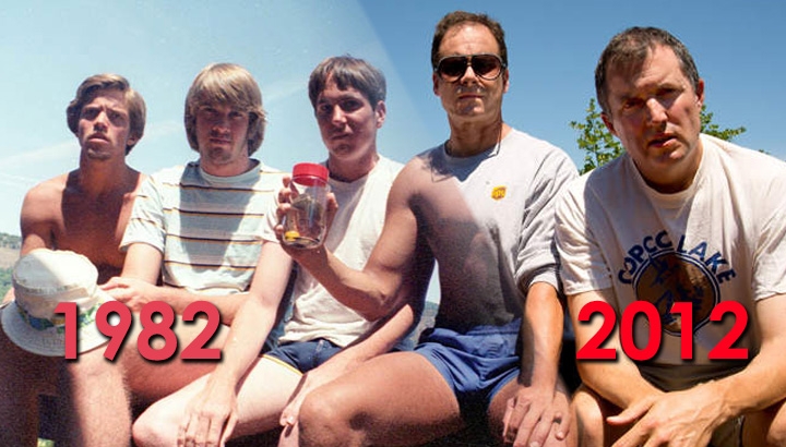 Group of Friends Photograph Themselves For 30 Years