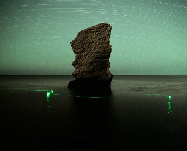 Unique Landscape Images Lightpainted By Natural Forces