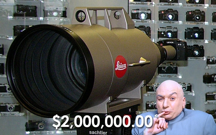 This Leica 1600mm Lens Costs 2 Million Dollars