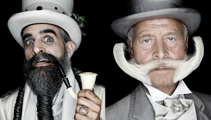 Portraits Of The World's Greatest 'Staches And Beards
