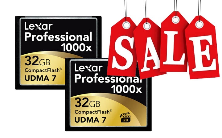 High End Lexar Memory Cards Are Currently On Sale