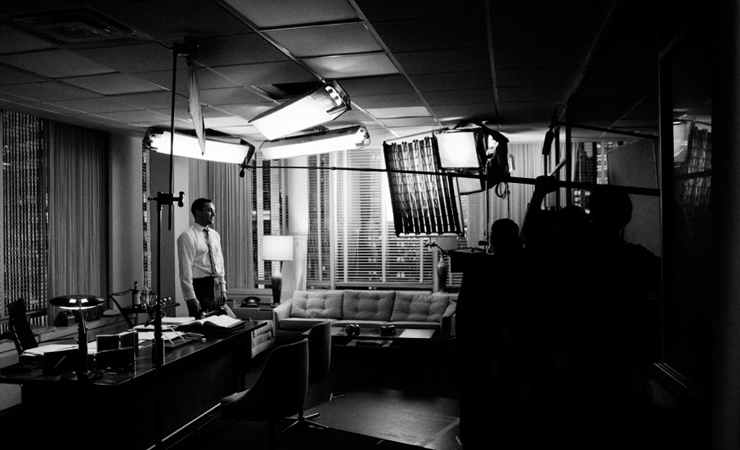 Behind-the-Scenes Images Making AMC's Mad Men