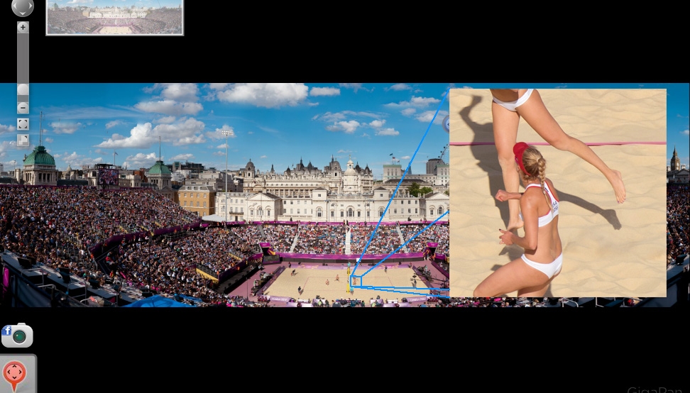 The 3.1 Billion Pixel Image Of Women's Volleyball At The Olympics