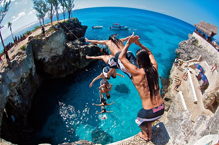 Red Bull Features Extreme Sports in Sequence
