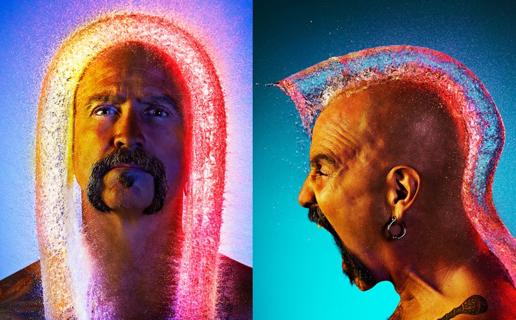 High Speed Photography: Shooting Wigs Made of Water