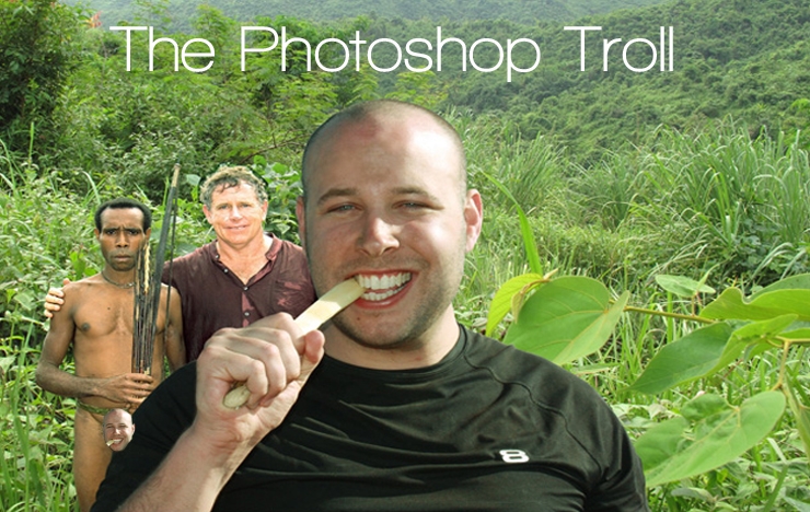 The Photoshop Troll Brings Humor Back To Photoshop